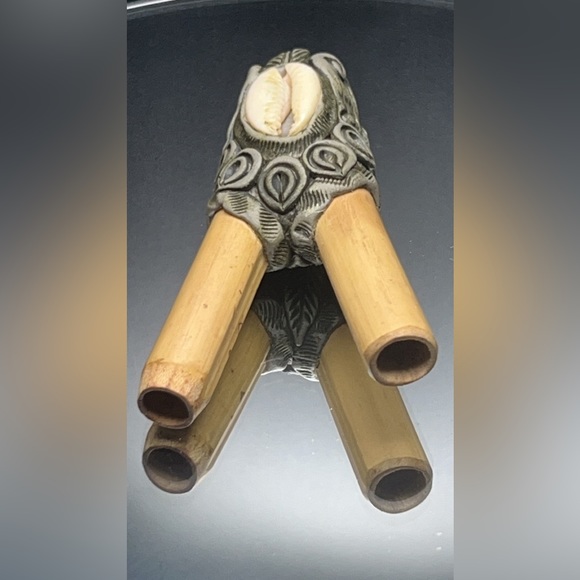 kuripe Cowrie Shell-Reiki Infused,Shamanic Tools, Snuff, Self Applicator - Picture 5 of 6